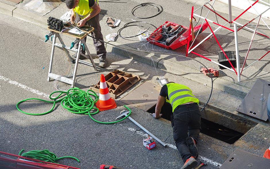 travaux assainissement Jouarre